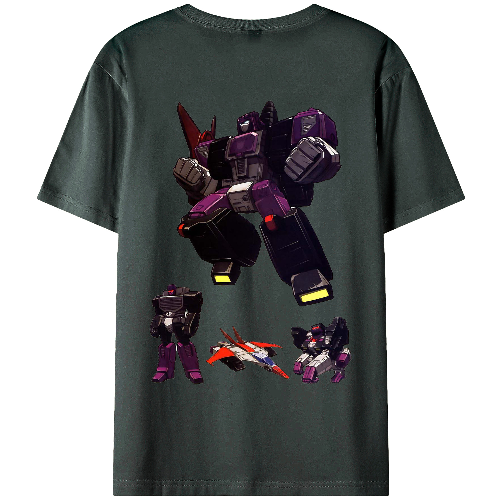 （画像用）  綿100％ メンズ半袖Tシャツ（バックプリント） 通気性